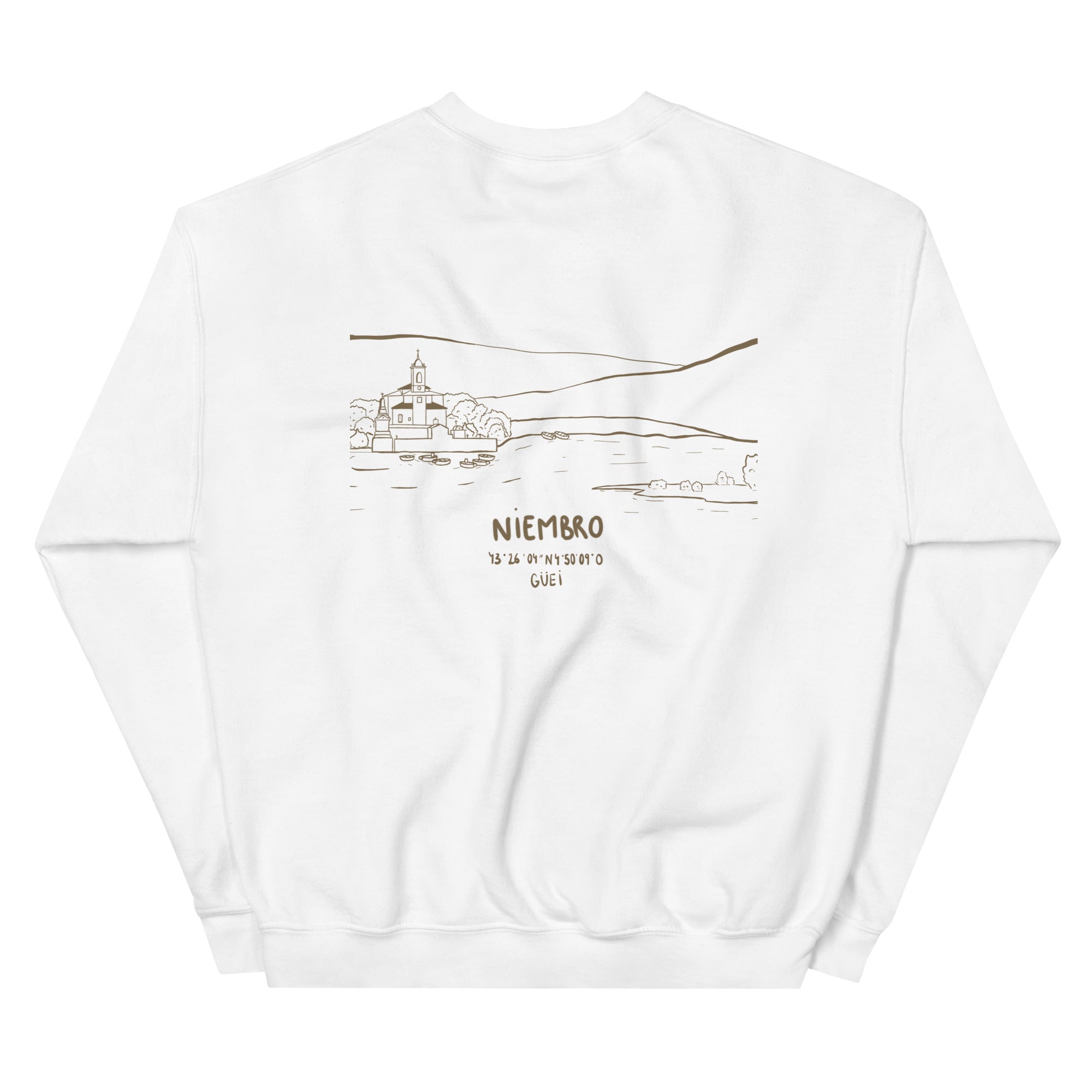 Sudadera Niembro sin capucha - Güei